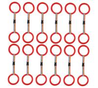 HAPINARY 24 Sets Safety Leash Walking Rope with Detachable Rings Anti-Loss Wristband Strap for Preschool Daycare Outdoor Group Walks Quick Release Harness