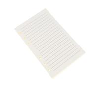 HAPINARY 240Pcs Loose Leaf Paper Ring Binder White Lined Notebook Refill with Smooth Writing Pages Multicolor Delicate Inner Notebook Inserts for Diary Planner and Drawing Block