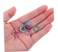 HAPINARY 240pcs Woven Marker Buckle Crochet Place Markers Clips Stitch Rings Metal