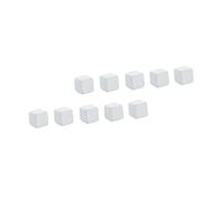 HAPINARY 24pcs Calcium Mineral Cubes for Tortoises Natural Reptile Tank Substrate Provides Essential Trace Elements for Aquatic Terrestrial Animals for Healthy Growth and Calcium