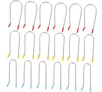 HAPINARY 24pcs Electric Heating Roller Clamp Spiral Perm Rod Clips Hair Rods Clips for Hair Volume Curl for No Crease Women Rollers