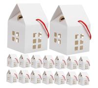 HAPINARY 24pcs Food Box Candy Boxes for Fathers Day Christmas Sweet Multi-function Paper Candy Containers