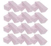 HAPINARY 24pcs Gradient Nail Sponges Nail Art Sponges Kit Skin Safe Manicure Tool Unique Shape for Easy Application