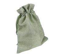 HAPINARY 24pcs Green Hemp Drawstring Bags for Jewellery Storage, Breathable and Absorbent Pouches for Bracelets and Watches at Birthday Parties or Christmas Random Color