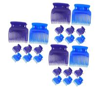 HAPINARY 24pcs Hair Curler Clips Heated Roller Clips for Hair Overnight for Diy