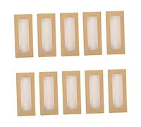 HAPINARY 24Pcs Practical Eyelash Box with Window Lightweight Lash Packaging Holder for Easy Storage for False Eyelashes Cosmetic Items