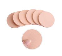 HAPINARY 24pcs Round Makeup Sponges Wet and Dry Use Facial Puff for Liquid Cream Powder Foundation Soft Elastic Makeup Accessories