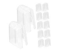 HAPINARY 24pcs Toothbrush Covers for Travel Soft Oral Toothbrush Head Cover Compatible Portable Dustproof Supply