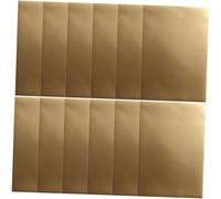 HAPINARY 25 Sheets Gold Handicraft Paper Metallic Folding Paper for Origami DIY Crafting and Adults Art Projects Easy to Cut and Stick for Creative Card Making