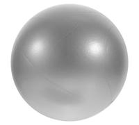 HAPINARY 25cm Silver Pvc Yoga Ball for Pregnancy Balance Exercise