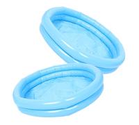 HAPINARY 2pairs Portable Foot Spa Tub Inflatable Footbath Pump Set Spa Foot Bath for Home Travel Random Color