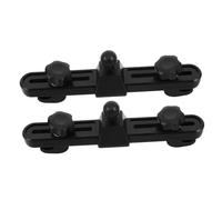 HAPINARY 2pcs Adjustable Suction Cup Holder for Car Cooling Fan Stable Seat Back Clamp Mount Bracket Kit Lightweight Robust Vehicle Fan Accessory for Secure Multi-Angle Airflow Fit Black