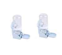 HAPINARY 2pcs Automatic Pet Water Dispenser 500ml Dog Cat Water Bottle Plastic Easy Screw Mount Design