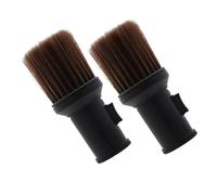 HAPINARY 2Pcs Barber Neck Brush Hair Sweep Brush Barber Duster - Soft Bristles Gentle on Skin Sturdy for Hair Cutting Neck Face Cleaning Barbershop Use
