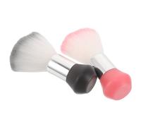 HAPINARY 2pcs Barber Neck Duster Brushes Soft Fiber Hair Cleaner for Gentle Broken Hair Removal Ergonomic Handle Salon Styling Tool for Haircut Cleaning and Skin-friendly Grooming