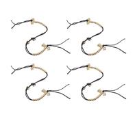 HAPINARY 2pcs Brass Buddha Meditation Prayer Counter Beads with Tasbih Finger Counter for Chanting and DIY Buddhist Beads Accessories, Portable Handheld Prayer Tool for Festivals and Events