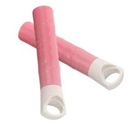 HAPINARY 2pcs Broom Handle Grip Replacement Sleeves Mop Rod End Caps for Floor Cleaning Household Accessories Easy Installation Comfortable Non Slip Grip Pink