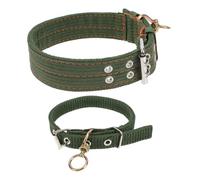 HAPINARY 2Pcs Canvas Sheep Collars Adjustable Safe Collars for Livestock Including Sheep Cattle and Cats Practical Outdoor Husbandry Neck Straps with Wear-resistant Material
