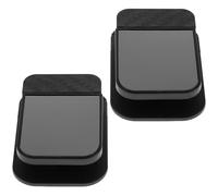 HAPINARY 2pcs Car Glasses Clip with Carbon Fiber Texture Sunglass Holder for Sun Visor Secure Eyeglass Storage Mount for Vehicles Automotive Interior Accessory with Robust Grip