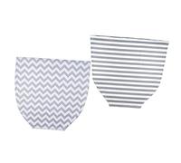 HAPINARY 2pcs Carrier Cover Set Multi-Function Canopy for Nursing Sunshade and Stroller Use Soft Blend Grey Stripes Waves for Boys and Girls