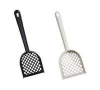 HAPINARY 2pcs Cat Litter Scoop Pet Poop Cleaning Tool for Household Use for Cats and Dogs Easy to Clean and Colors
