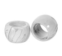 HAPINARY 2pcs Ceramic Toothbrush Holder for Electric and Regular Toothbrushes, Modern and Elegant Design with Exceptional Durability, Suitable for Bathroom and Shower Use