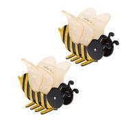 HAPINARY 2pcs Cute Bees Claw Clips Fun Hair Accessories for Women and Girls Charming Bee Design for Effortless Updos Stylish Non-slip Hair Clips for Hairstyles