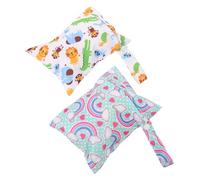 HAPINARY 2pcs Diaper Bag Cartoon Prints Designed As Hanging Bag for Nursery Use Includes Storage Pouches for Wet Dry Items for Diaper Storage and Organization The Go