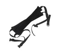 HAPINARY 2pcs Dining Belt Highchair Harness Universal Safety Strap Replacement Harness Straps Cotton Black