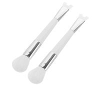HAPINARY 2pcs Dual-end Nose Contour Brushes Makeup Tool for Women for Precise Nose Makeup Application and Blending Portable U-shaped Design for Beginners