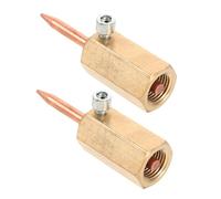 HAPINARY 2pcs Electric Welding Hammer for Auto Body Repair Low Temperature Spot Welder Tips for Vehicle Metal Dent Removal Beginner Friendly and Damage Automotive Maintenance Tool