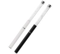 HAPINARY 2pcs Eyelash Brushes Soft Eye Lash Combs with Sturdy Handle Reusable Mascara Wands for Professional Home Use present for Makeup Lovers Travel Friendly Design