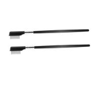 HAPINARY 2pcs Eyelash Comb Stainless Steel Lash Separator Tool for Professional Eyelash Grafting for Healthy and Natural-looking Lashes Accessory