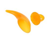 HAPINARY 2pcs Facial and Neck Massager Tool Gua Sha Horn-shaped Scraping Board and Massage Rod for Manual Skin Care and Relaxation Ergonomic Design for Comfortable Sculpting and Radiant