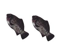 HAPINARY 2pcs Fish Shaped Pencil Case Portable Multi Function Makeup Tool Storage Bag Durable and Easy to Clean Fish Design for Organizing Stationery School and Travel