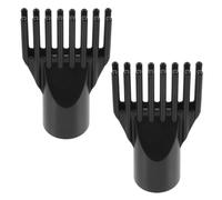 HAPINARY 2pcs Hair Dryer Comb Nozzle Attachment for Professional Styling Material for Curly Hair and Volume Boosting Convenient for Home and Salon Use