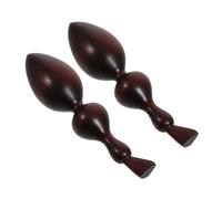 HAPINARY 2pcs Massage Stick Large Point Massage Tool for Full Body Facial Reflexology Natural Wood Guasha Facial Tool with Wide Surface for Relaxation and Muscle Relief Portable Handheld