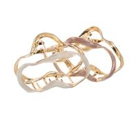HAPINARY 2pcs Metal Electroplated Cloud Jaw Clips Hair Accessories for Updos and Half Up Styles Fashionable Decorative Claw Clips for Women and Unique Cloud Shape Design
