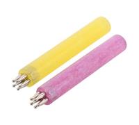 HAPINARY 2pcs Nail Art Dotting Pen Tool for Flower Petal Designs, Lightweight Metal and Plastic Construction, for Home and Salon Use, Reduce Hand Fatigue for Daily Wear