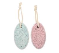 HAPINARY 2Pcs Natural Pumice Stone Foot File Dead Skin Remover Foot Care Tool for Callus Exfoliation Lightweight Pedicure File Suitable for Elderly Waiters Teachers and Sports Enthusiasts