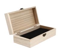 HAPINARY 2pcs Oil Storage Box Essential Oil Case Natural Material Eco-Friendly Easy to Find Bottles