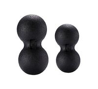 HAPINARY 2pcs Peanut Massage for Muscle Relief Black for Back Neck Spine Sore Muscle for Physical Therapy Rehab Sessions