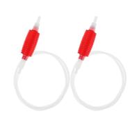 HAPINARY 2pcs Portable Multifunctional Hand Siphon Pump Plastic Liquid Transfer Pump for Transmission Fluid and Water Extraction Suitable for Outdoor Activities and Emergency Situations