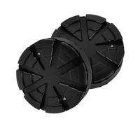 HAPINARY 2pcs Rubber Floor Jack Pads Durable Non Slip Lifting Platform Pads for Car Rv Trailer Maintenance and Repair Compatible with Various Safety