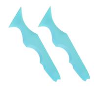 HAPINARY 2pcs Silicone Eyeliner Stencils Makeup Aid Tool for Hooded Eyes Eyeliner Stencil for Beginners