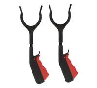 HAPINARY 2pcs Trash Grabber Reacher Tool Handle Litter Picker Ergonomic Grip Precision Teeth for Secure Pickup Construction for Outdoor Cleanup