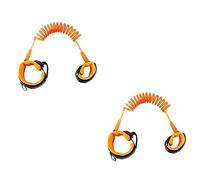 HAPINARY 2pcs Wristband 1.5m Kids Belt Wrist Link Leash Comfortable Bracelet for Shopping Beach