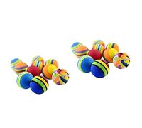 HAPINARY 2sets Boomer Balls for Dogs Large Tennis Balls for Dogs Pet Chew Toy 10pc*2 Random Style