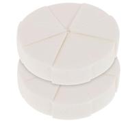 HAPINARY 2sets Latex Makeup Puff Sponges for Blending Dry Wet Makeup Applicator for Women