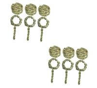 HAPINARY 2sets Pet Toys for Guinea Pig Hamster Molar Snack Toy Grass Fresh Look for Small Animals 9pcs*2